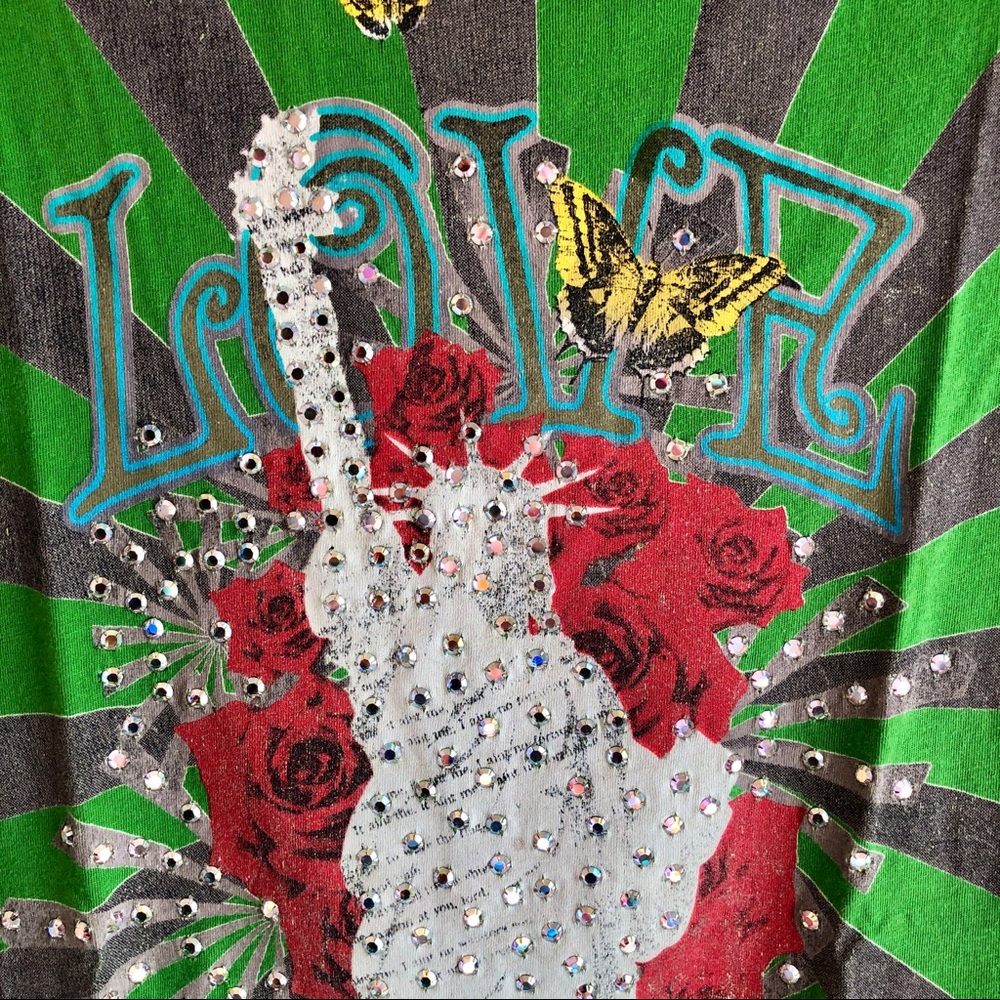 JOHNNY WAS * 4 Love and Liberty * NYC Bling T